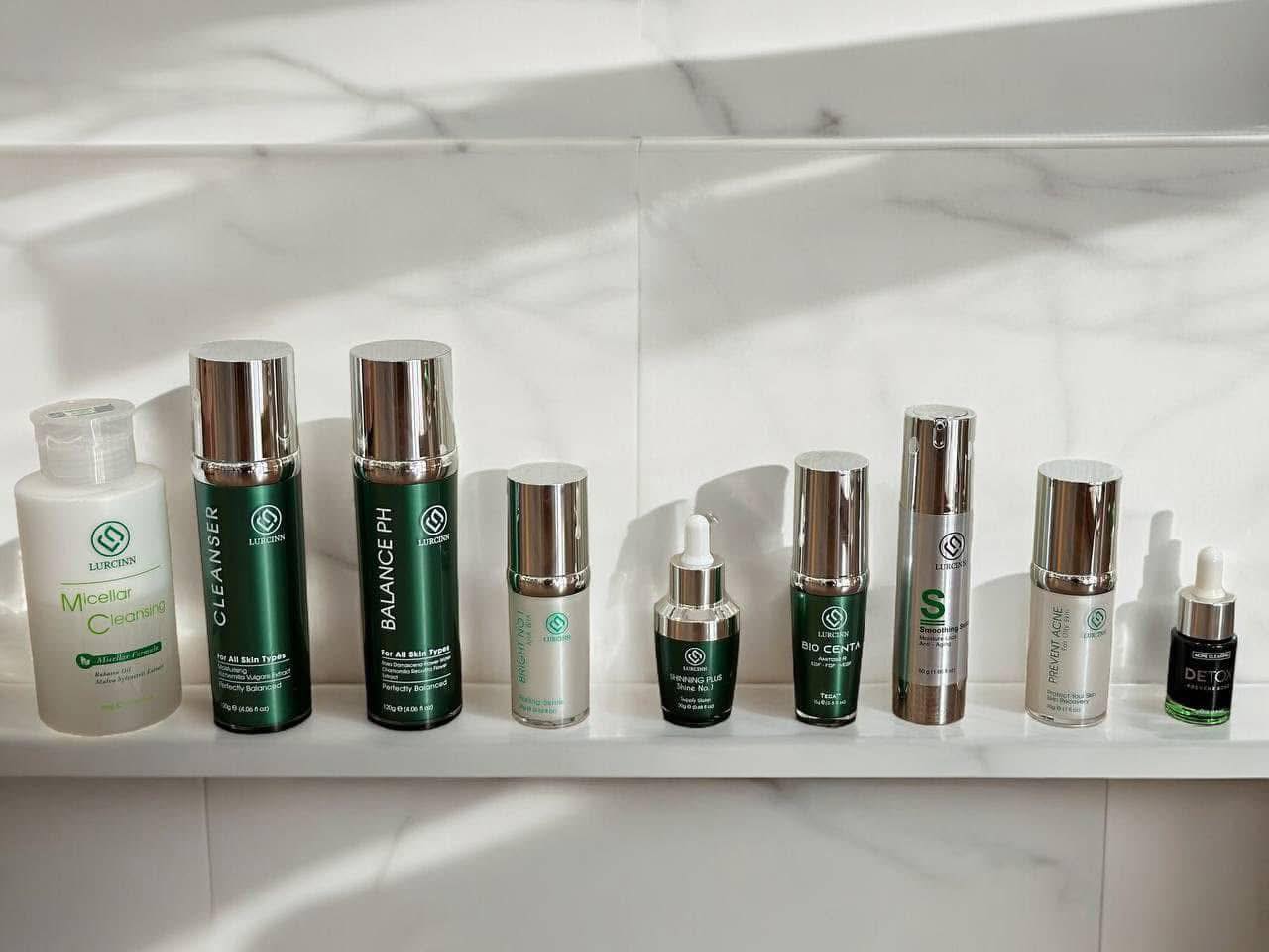 Full Skincare Collection Display